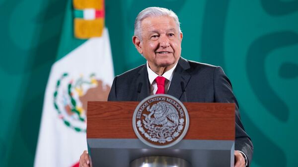 Andrés Manuel López Obrador, presidente de México - Sputnik Mundo