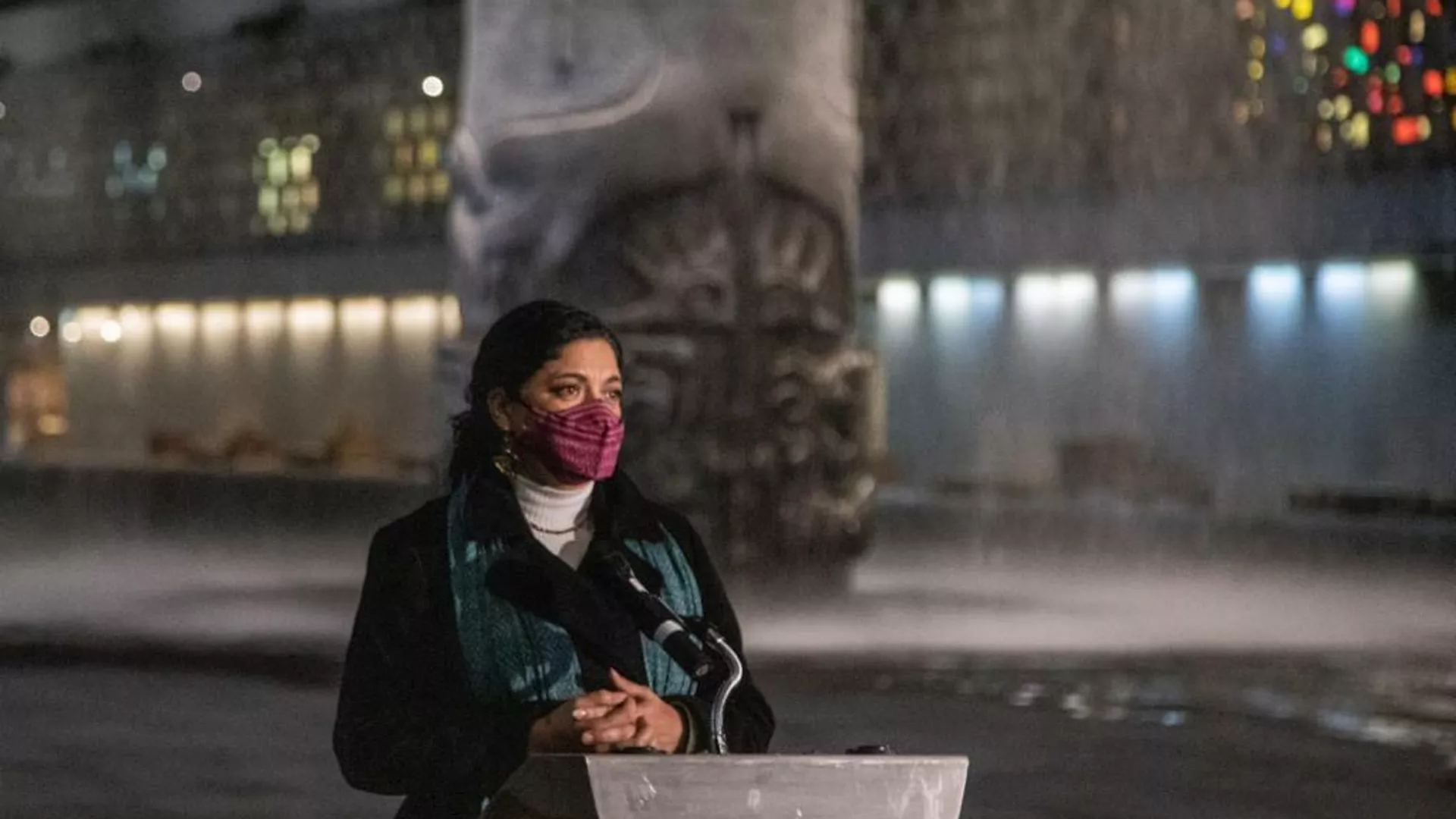 Alejandra Frausto, titular de la Secretaría de Cultura de México