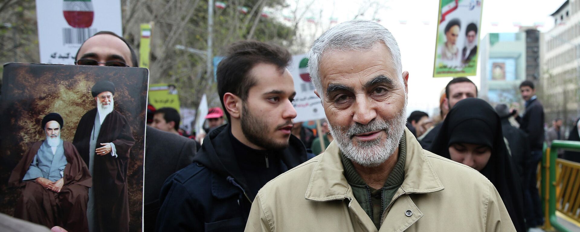 El general iraní Qasem Soleimani, comandante de las fuerzas especiales Quds - Sputnik Mundo, 1920, 03.01.2023