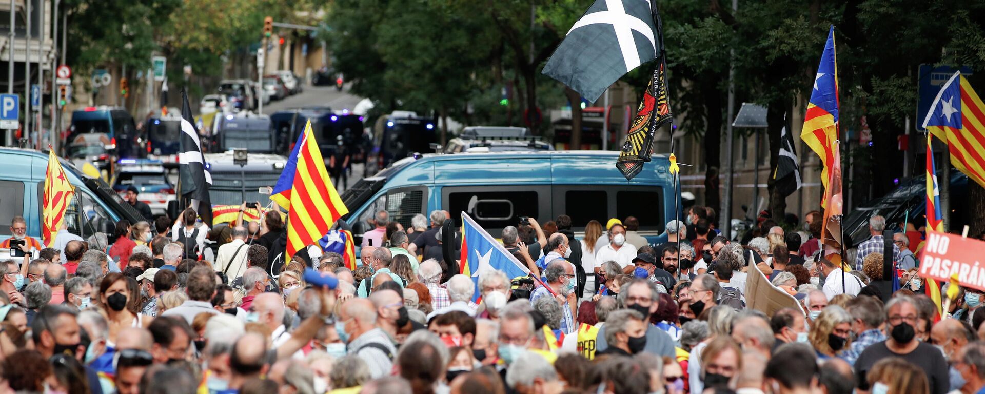 Independentistas protestan (archivo) - Sputnik Mundo, 1920, 24.09.2021