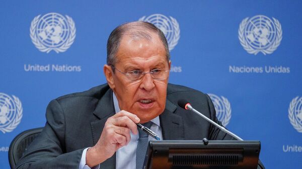 Serguéi Lavrov, el ministro de Asuntos Exteriores de Rusia - Sputnik Mundo