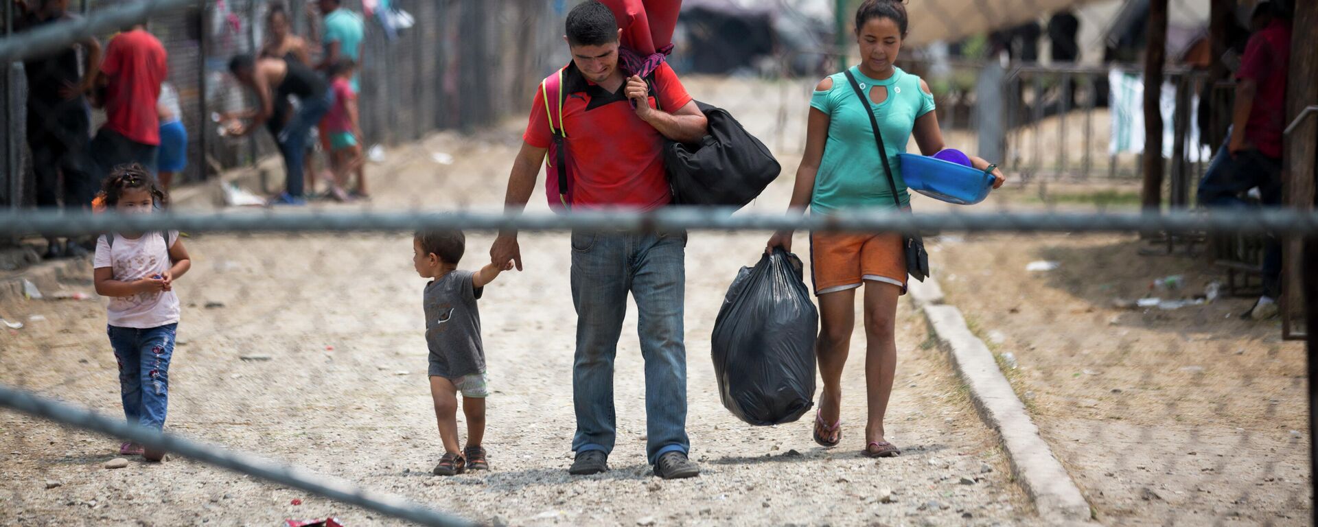 Migrantes centroamericanos en México - Sputnik Mundo, 1920, 08.10.2021