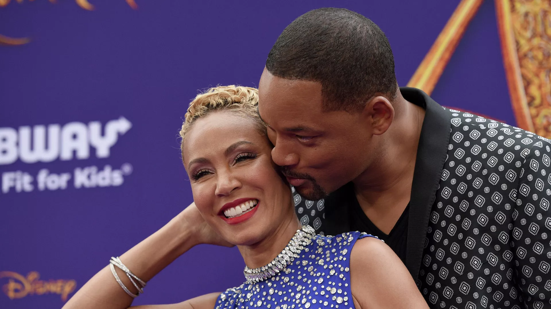 Will Smith junto a su esposa, Jada Pinkett-Smith Will Smith junto a su esposa, Jada Pinkett-Smith