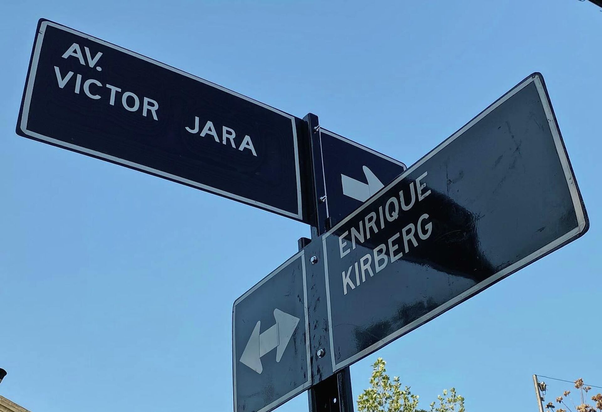 La avenida Victor Jara en Chile - Sputnik Mundo, 1920, 29.09.2021