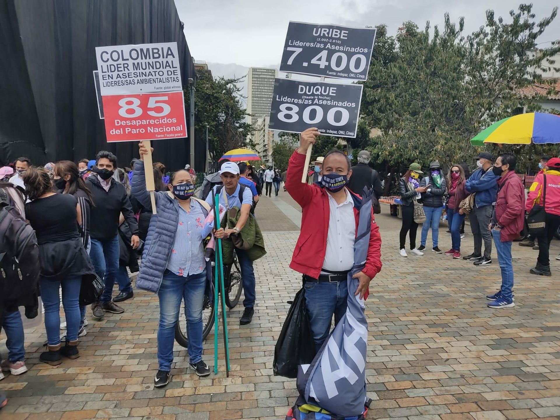La marcha en Bogotá, Colombia La marcha en Bogotá, Colombia - Sputnik Mundo, 1920, 29.09.2021