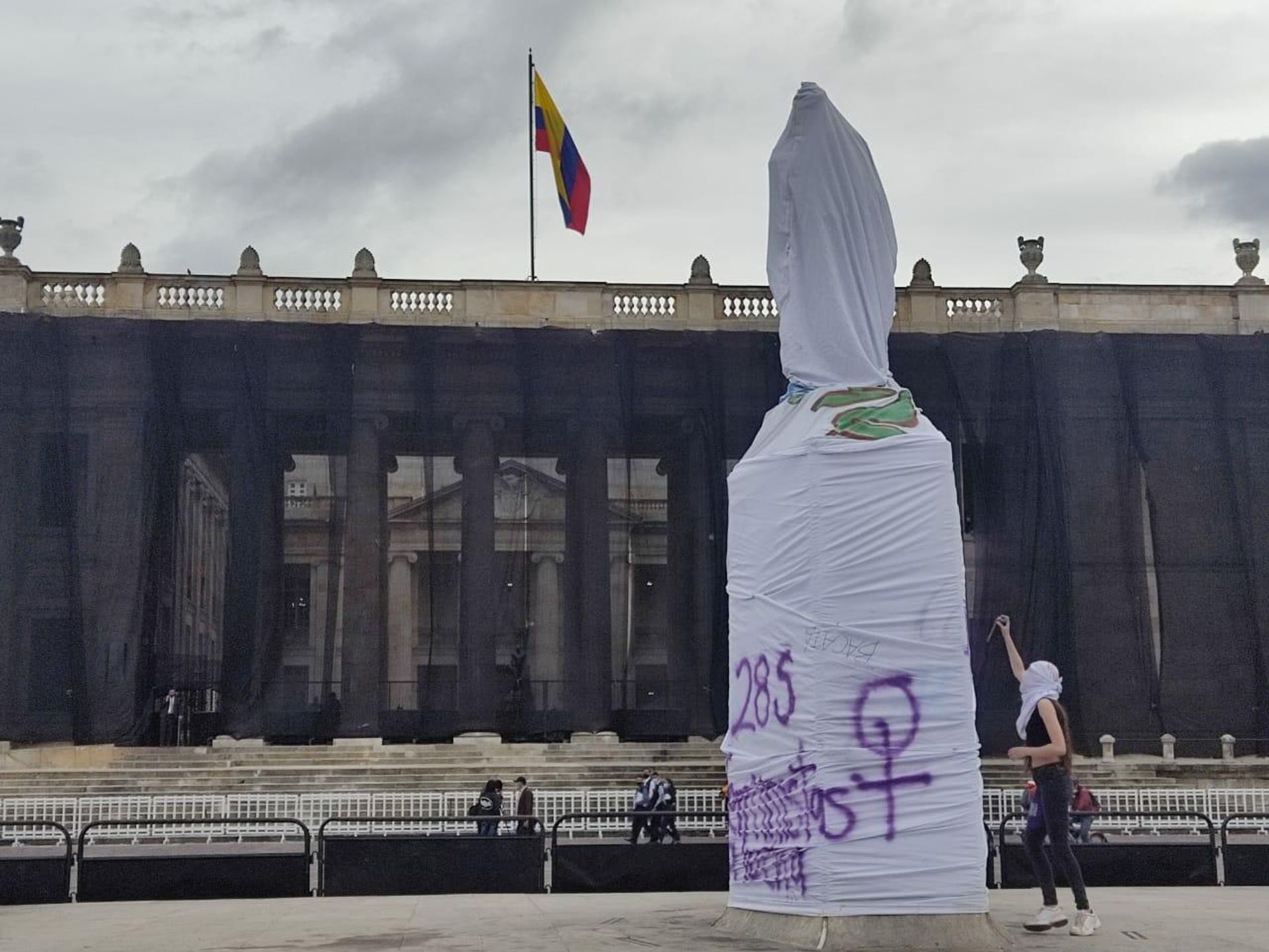 Feministas marchan en Colombia por la despenalización del aborto Feministas marchan en Colombia por la despenalización del aborto - Sputnik Mundo, 1920, 29.09.2021
