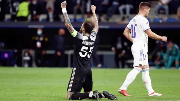 Victoria del Sheriff Tiraspol ante el Real Madrid en el estadio Santiago Bernabéu (Madrid) - Sputnik Mundo