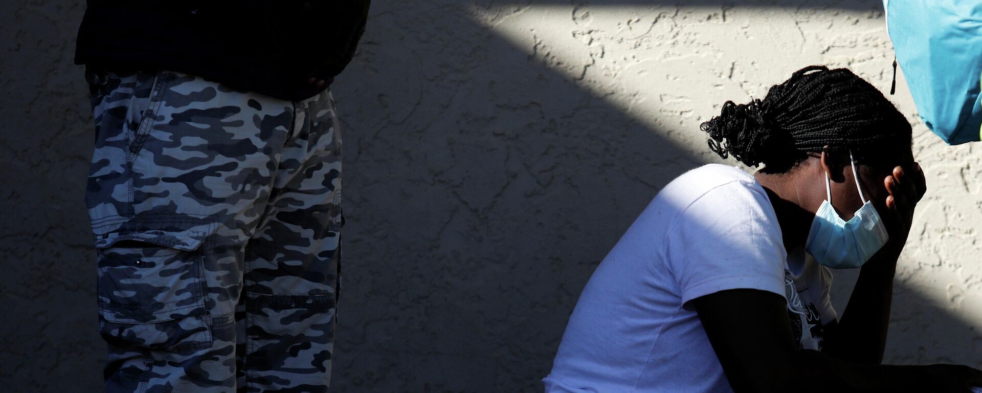 Una refugiada (imagen referencial) - Sputnik Mundo, 1920, 29.09.2021