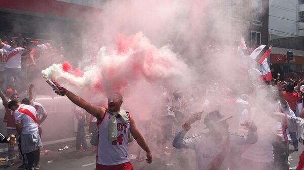 Barrabravas de River Plate de Argentina  - Sputnik Mundo