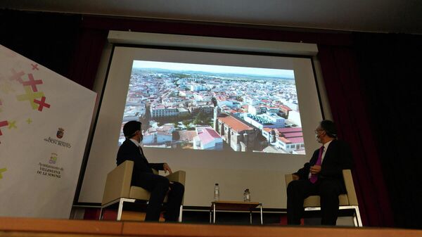 Acto de presentación de la unión entre los dos pueblos de Extremadura - Sputnik Mundo