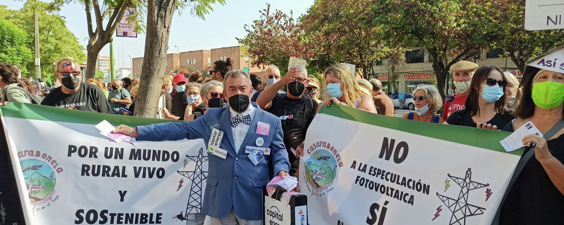 Las protestas contra el ecopostureo del 'boom solar' en Andalucía - Sputnik Mundo, 1920, 30.09.2021