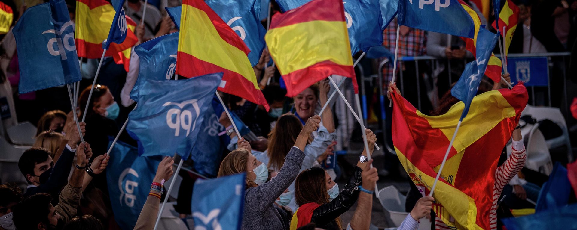 Los partidarios del Partido Popular español Los partidarios del Partido Popular español - Sputnik Mundo, 1920, 01.10.2021
