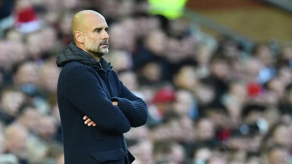 Pep Guardiola, entrenador del Manchester City - Sputnik Mundo