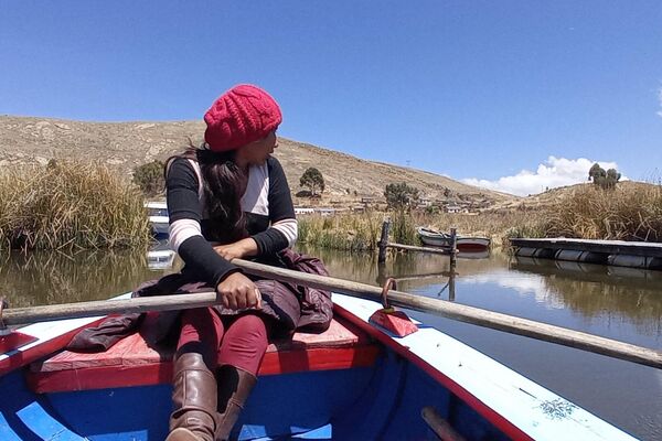 Isla Pariti, en el lago Titicaca - Sputnik Mundo