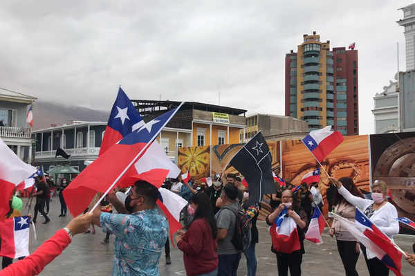 Marcha antiinmigración en Iquique - Sputnik Mundo