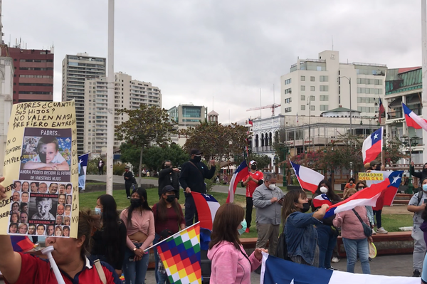 Marcha antiinmigración en Iquique - Sputnik Mundo