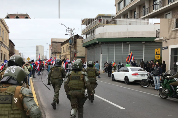 Marcha antiinmigración en Iquique - Sputnik Mundo