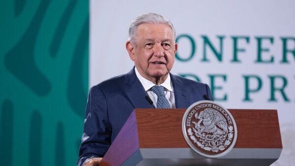 Andrés Manuel López Obrador, presidente de México - Sputnik Mundo