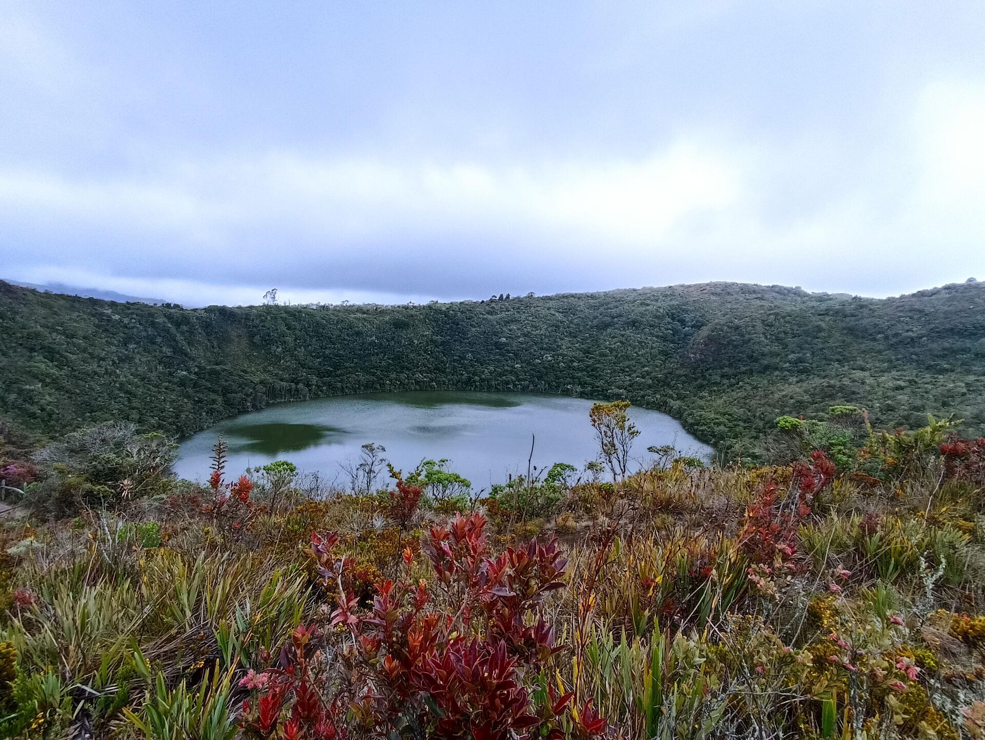 Laguna de Guatavita en el municipio de Sesquilé, Cundinamarca - Sputnik Mundo, 1920, 06.10.2021