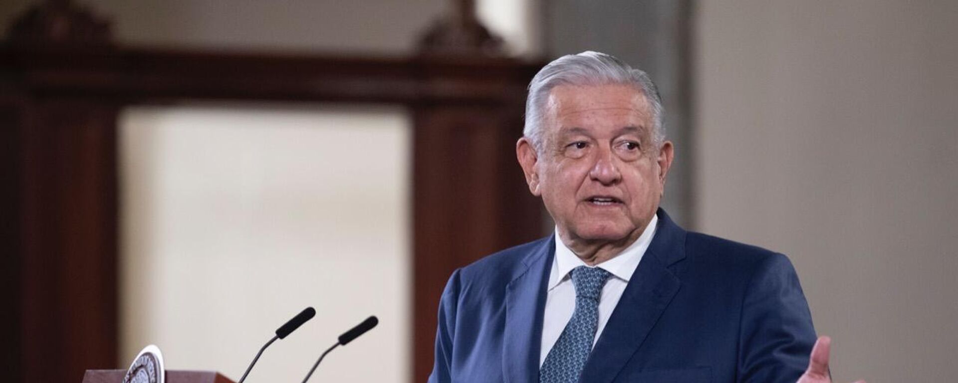 Andrés Manuel López Obrador, presidente de México - Sputnik Mundo, 1920, 11.10.2021