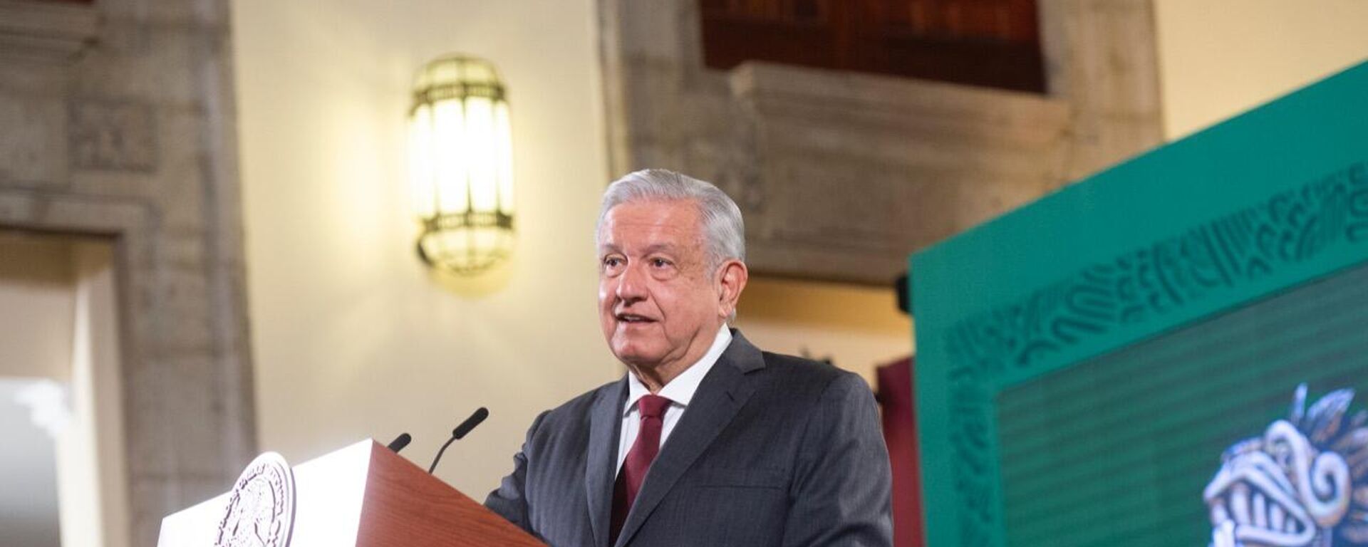 Andrés Manuel López Obrador, presidente de México  - Sputnik Mundo, 1920, 07.10.2021