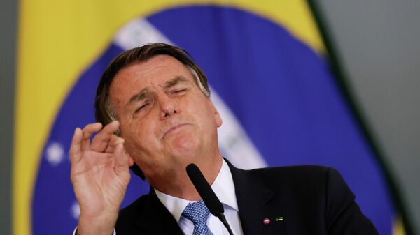 Jair Bolsonaro, presidente de Brasil - Sputnik Mundo