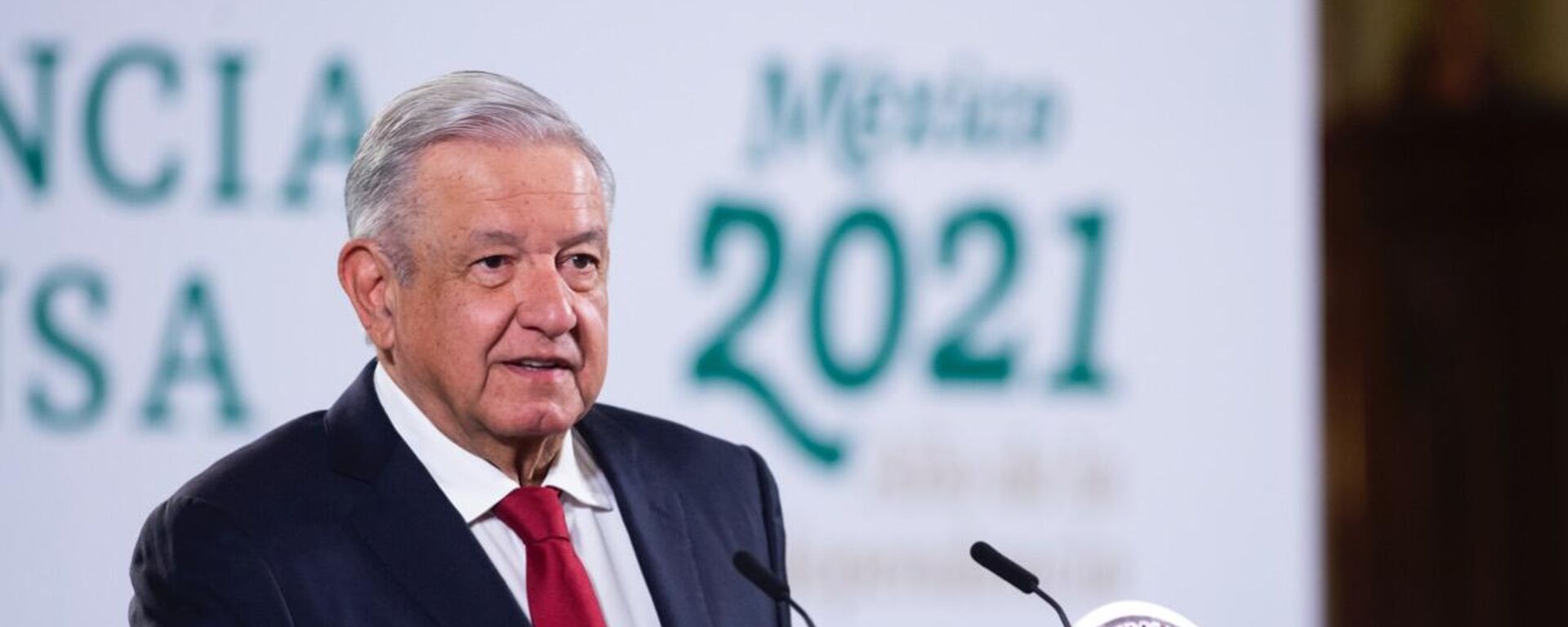 Andrés Manuel López Obrador, presidente de México - Sputnik Mundo, 1920, 08.10.2021