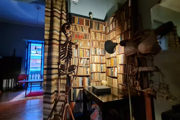 La vivienda de Xul Solar conserva su patrimonio personal y su biblioteca de 3.000 volúmenes La vivienda de Xul Solar conserva su patrimonio personal y su biblioteca de 3.000 volúmenes - Sputnik Mundo
