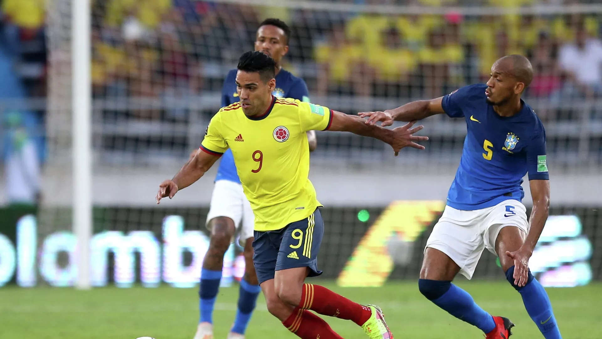 Partido de fútbol entre Colombia y Brasil en las Eliminatorias a Catar 2022 - Sputnik Mundo, 1920, 10.10.2021