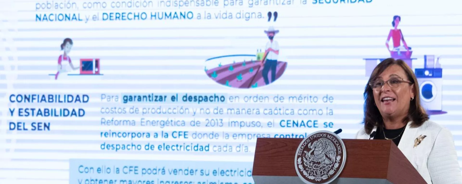 Rocío Nahle, titular de la Secretaría de Energía Rocío Nahle, titular de la Secretaría de Energía - Sputnik Mundo, 1920, 11.10.2021