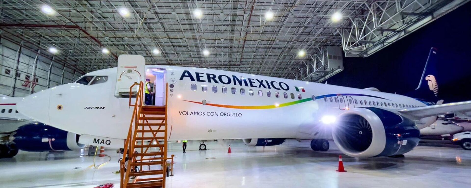 Avión de Aeroméxico - Sputnik Mundo, 1920, 11.10.2021