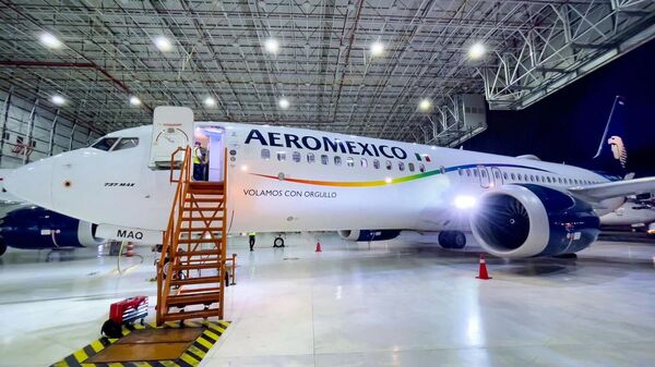 Avión de Aeroméxico - Sputnik Mundo