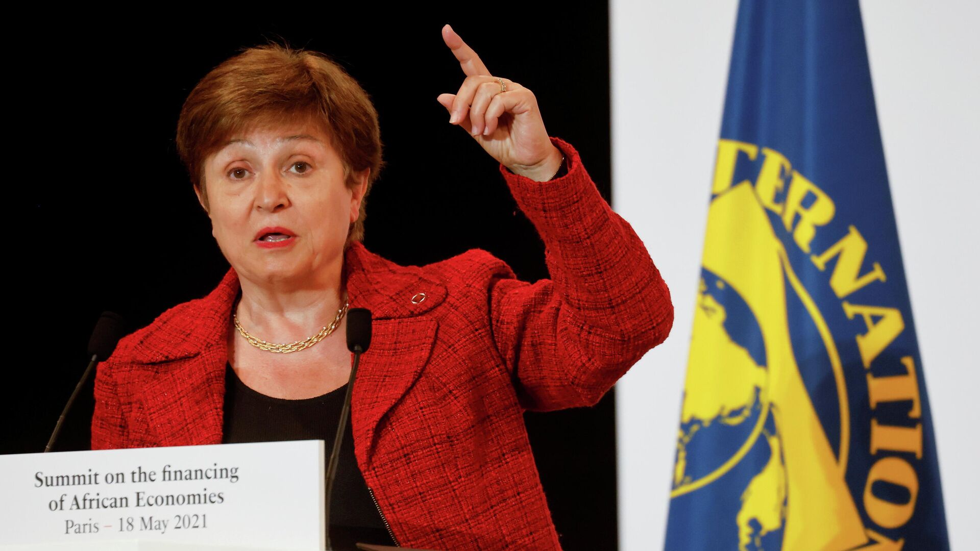 Kristalina Georgieva, directora gerente del FMI Kristalina Georgieva, directora gerente del FMI - Sputnik Mundo, 1920, 12.10.2021