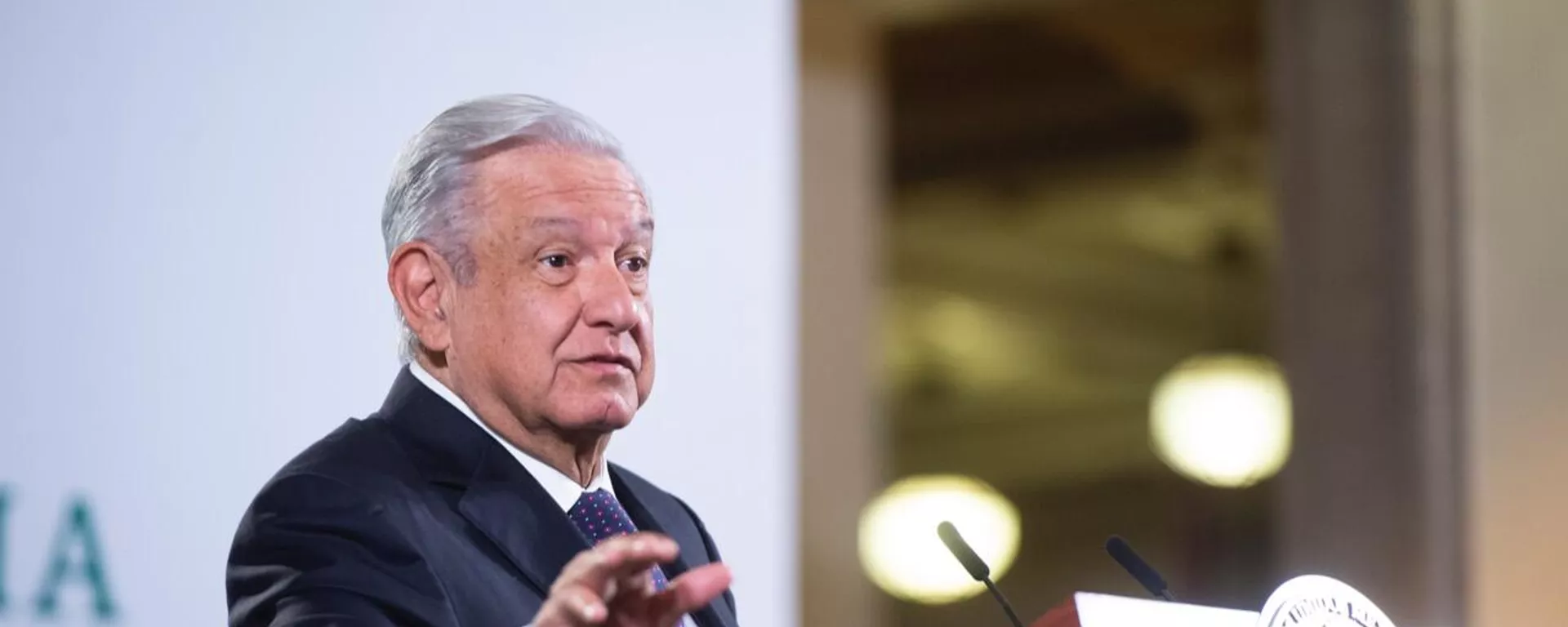 El presidente de México, Andrés Manuel López Obrador - Sputnik Mundo, 1920, 12.10.2021