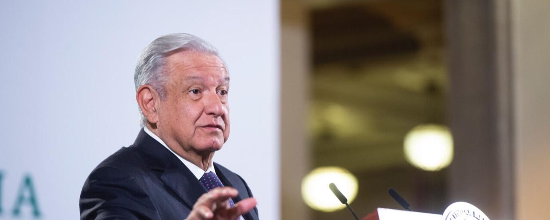 El presidente de México, Andrés Manuel López Obrador El presidente de México, Andrés Manuel López Obrador - Sputnik Mundo, 1920, 12.10.2021
