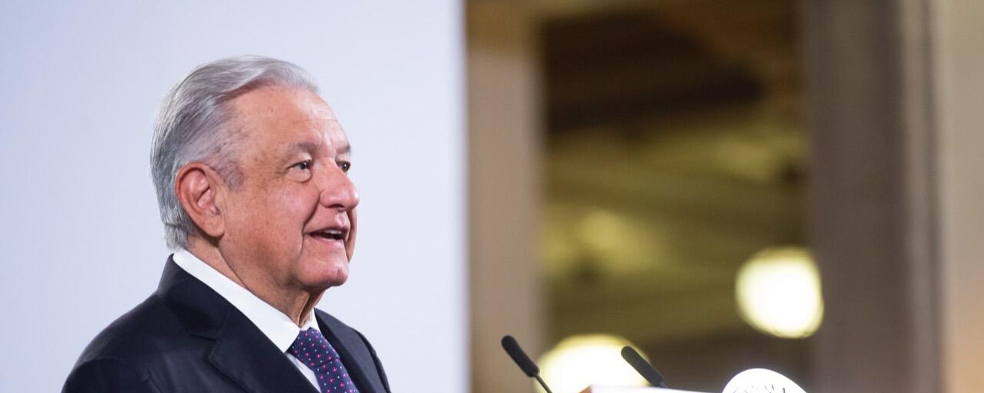 Presidente mexicano, Andrés Manuel López Obrador, - Sputnik Mundo, 1920, 12.10.2021