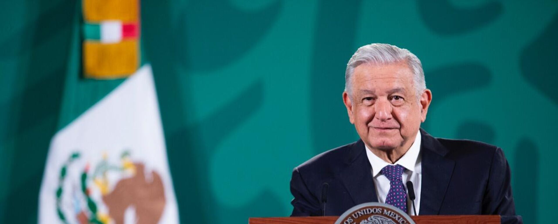 Andrés Manuel López Obrador, presidente de México - Sputnik Mundo, 1920, 12.10.2021