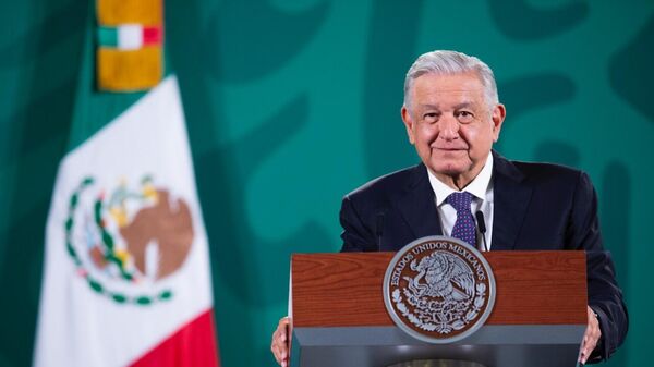 Andrés Manuel López Obrador, presidente de México - Sputnik Mundo