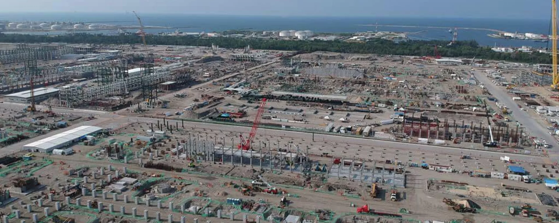 Operaciones de construcción de la refinería de Dos Bocas Operaciones de construcción de la refinería de Dos Bocas - Sputnik Mundo, 1920, 12.10.2021