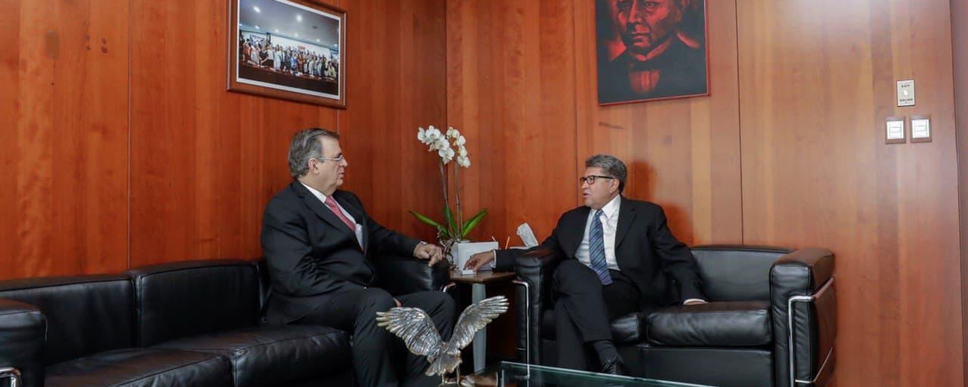 Marcelo Ebrard y Ricardo Monreal, aspirantes a la presidencia de México - Sputnik Mundo, 1920, 13.10.2021