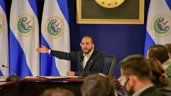 El presidente de El Salvador, Nayib Bukele - Sputnik Mundo
