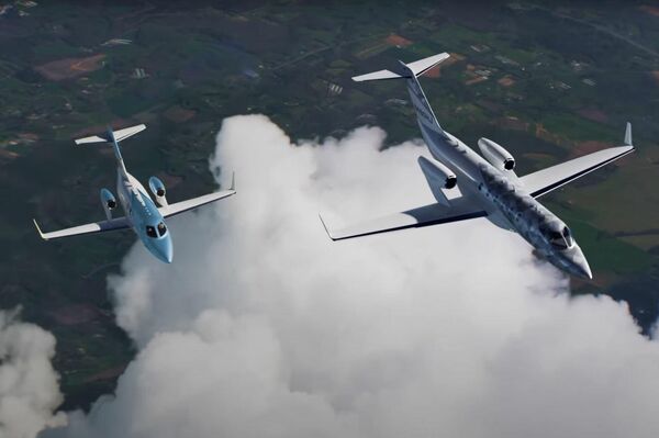 El nuevo HondaJet 2600 al lado del más pequeño HondaJet S - Sputnik Mundo