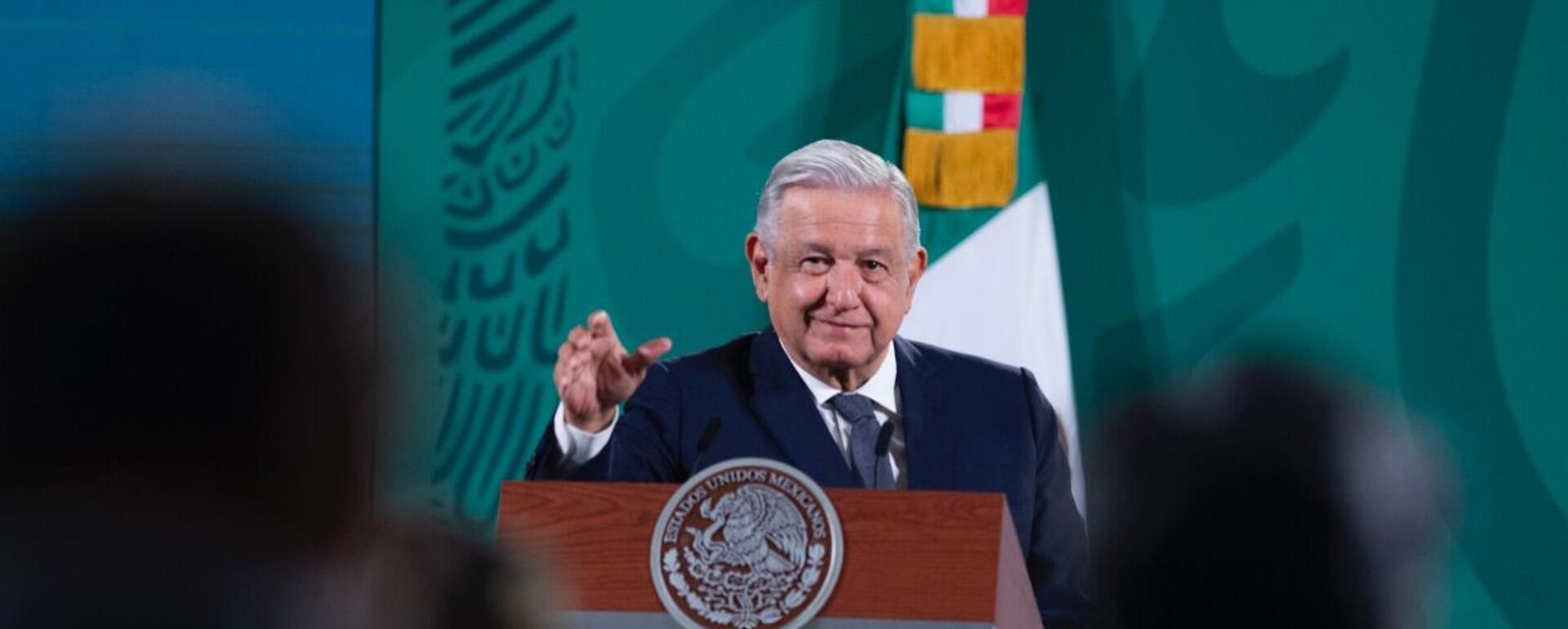 Andrés Manuel López Obrador, presidente de México Andrés Manuel López Obrador, presidente de México - Sputnik Mundo, 1920, 14.10.2021