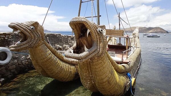 La isla del Sol en el lago Titicaca, Bolivia - Sputnik Mundo