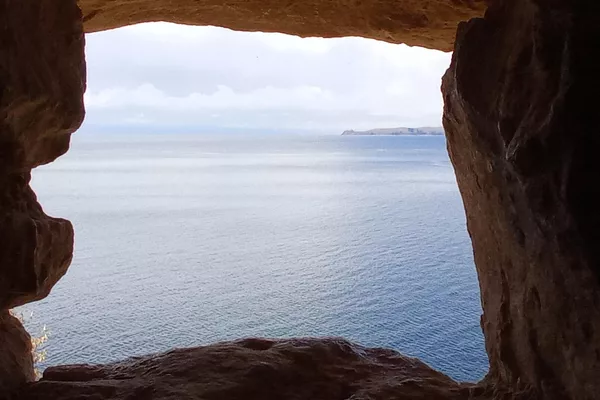 Templo del Sol en la isla del Sol en el lago Titicaca, Bolivia - Sputnik Mundo