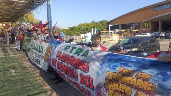 Manifestación en Sevilla - Sputnik Mundo