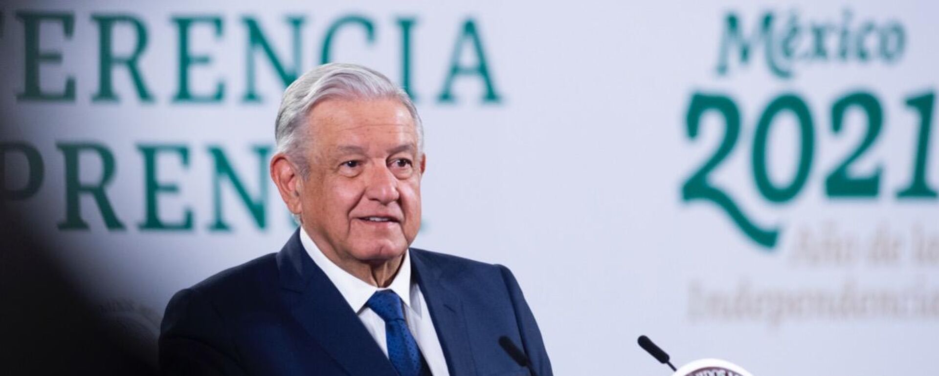 Andrés Manuel López Obrador, presidente de México Andrés Manuel López Obrador, presidente de México - Sputnik Mundo, 1920, 15.10.2021