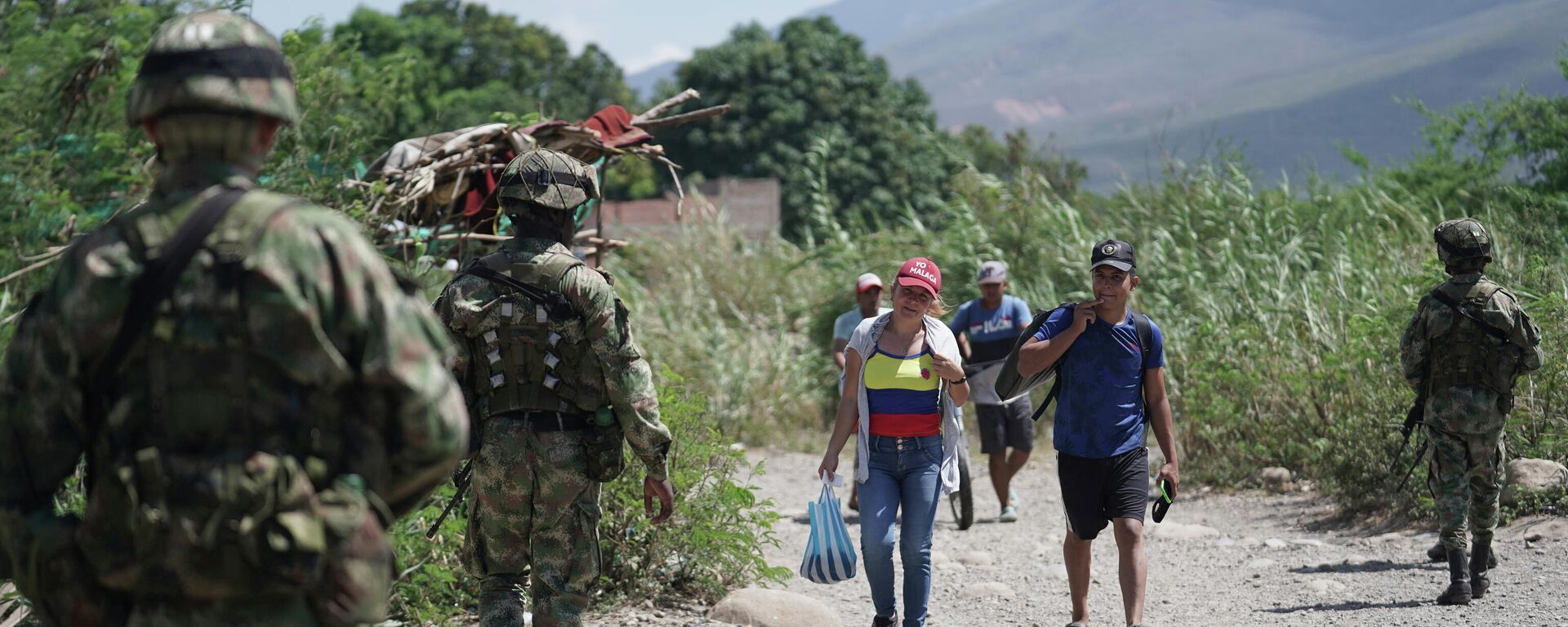 Frontera dentre Venezuela y Colombia - Sputnik Mundo, 1920, 15.10.2021