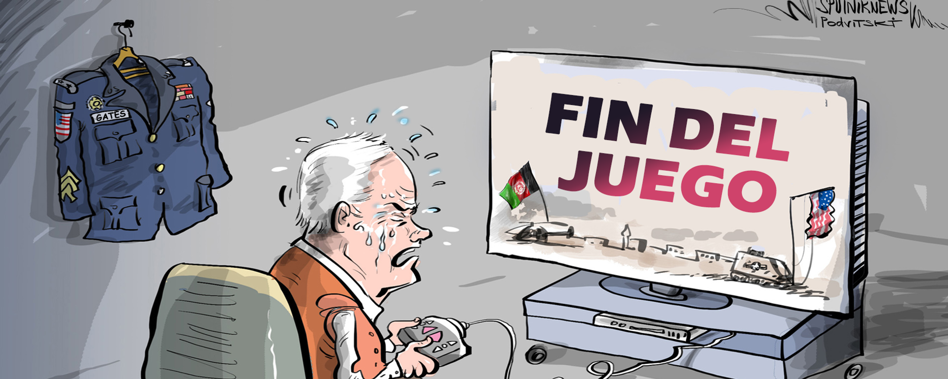 Una retirada que duele ver Una retirada que duele ver - Sputnik Mundo, 1920, 16.10.2021