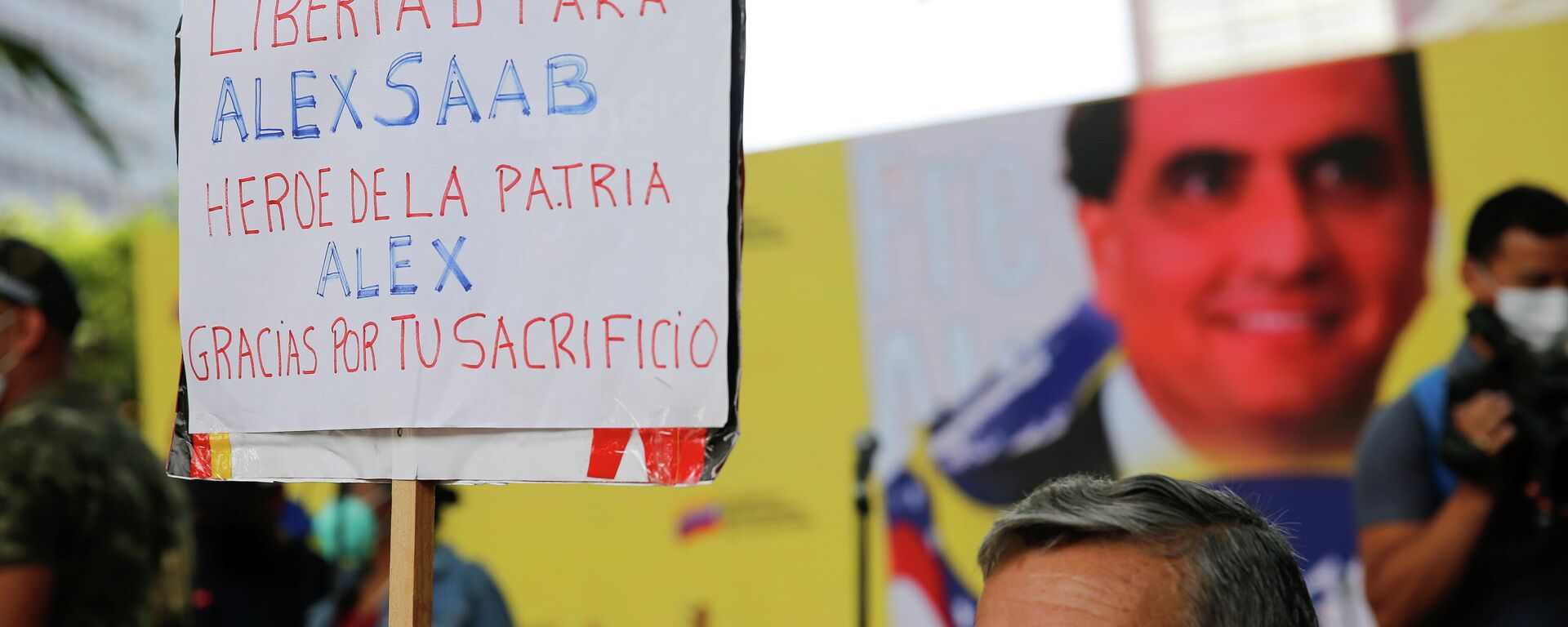 Manifestación en apoyo de Alex Saab - Sputnik Mundo, 1920, 19.10.2021